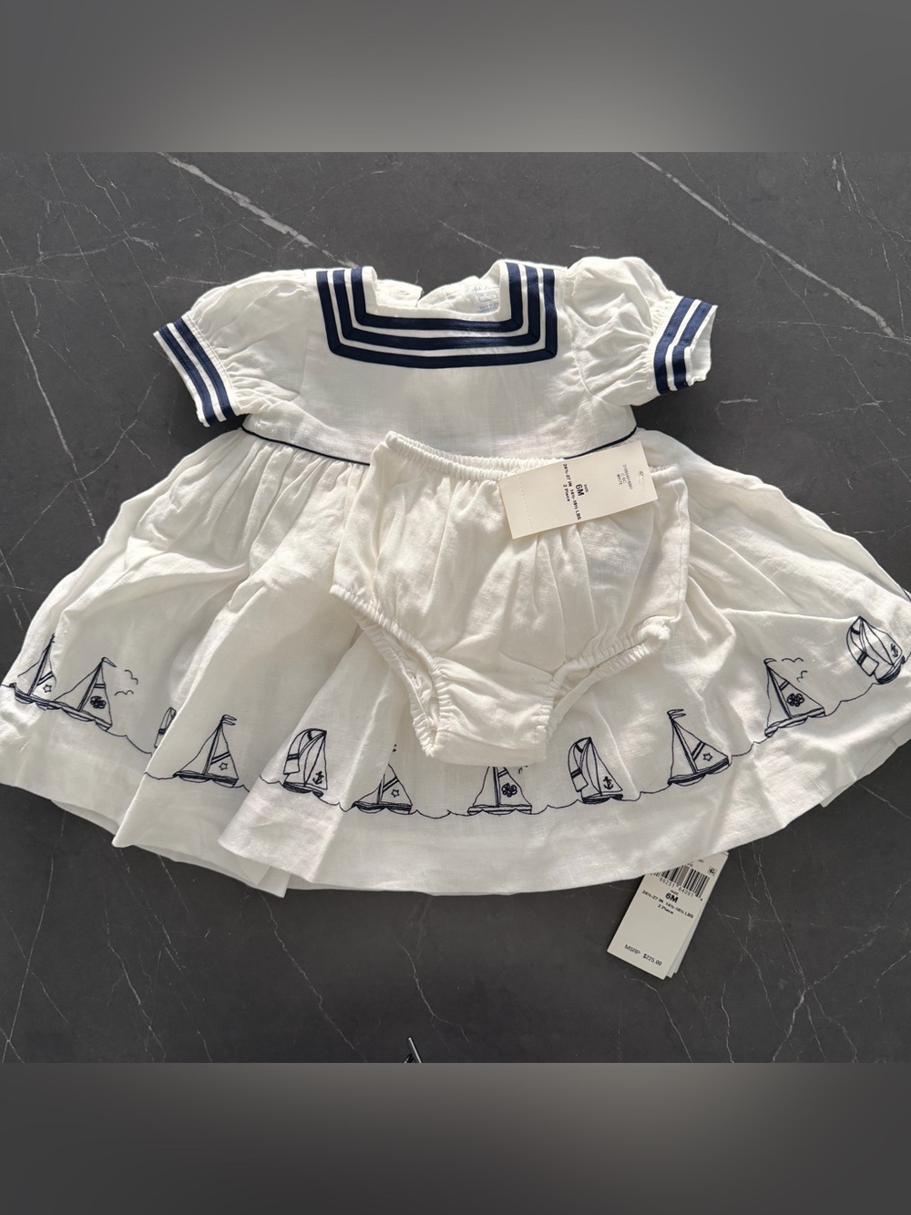 NWT, Ralph Lauren Dress & Bloomers (Baby)